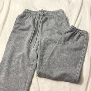 Grey sweats